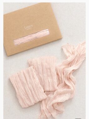 Ling's Moments Blush CheeseCloth 10 pack napkin